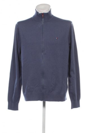 Herren Strickjacke Tommy Hilfiger, Größe 3XL, Farbe Blau, Preis 161,99 €