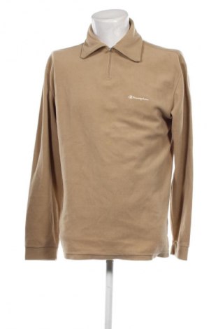 Herren Fleece Shirt Champion, Größe XL, Farbe Beige, Preis 9,99 €