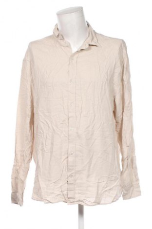 Herrenhemd Anko, Größe 4XL, Farbe Beige, Preis € 15,49