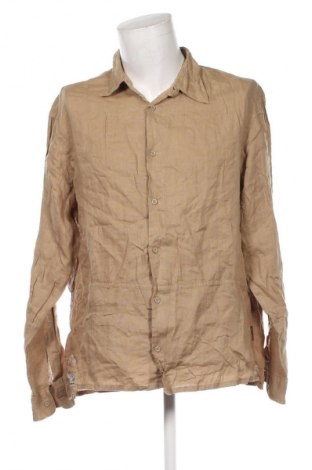 Herrenhemd Armani Exchange, Größe XXL, Farbe Beige, Preis € 18,99