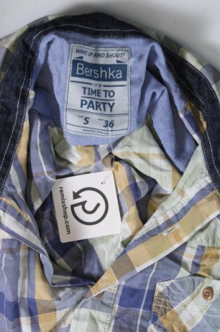 Herrenhemd Bershka, Größe S, Farbe Mehrfarbig, Preis € 9,29