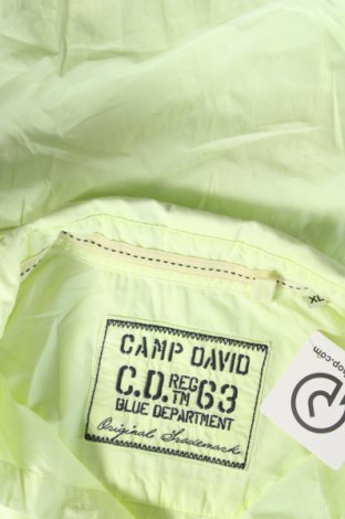 Cămașă de bărbați Camp David, Mărime XL, Culoare Verde, Preț 180,99 Lei