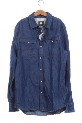 Herrenhemd G-Star Raw, Größe M, Farbe Blau, Preis € 52,29