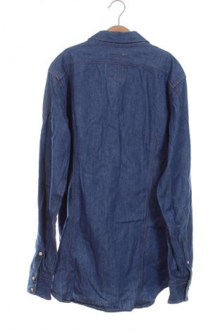 Herrenhemd G-Star Raw, Größe M, Farbe Blau, Preis 52,29 €