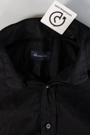 Cămașă de bărbați Massimo Dutti, Mărime L, Culoare Negru, Preț 147,96 Lei