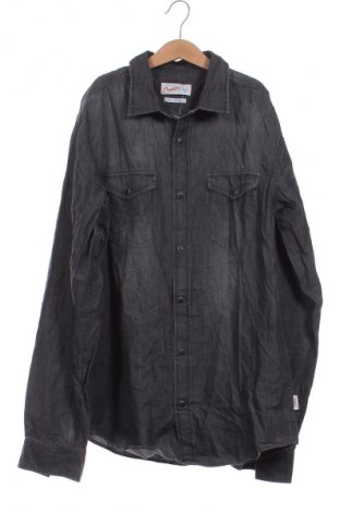 Herrenhemd Originals By Jack & Jones, Größe M, Farbe Grau, Preis € 8,99