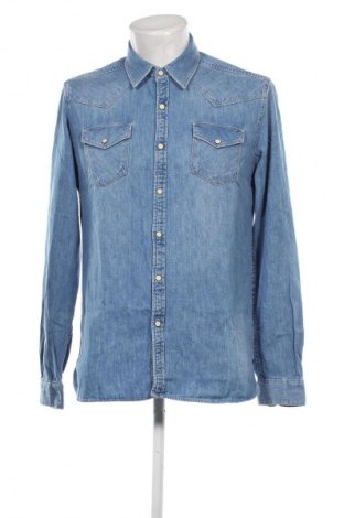 Cămașă de bărbați Scotch & Soda, Mărime L, Culoare Albastru, Preț 133,99 Lei