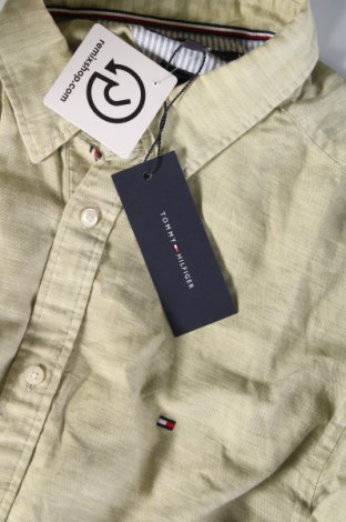 Męska koszula Tommy Hilfiger, Rozmiar M, Kolor Zielony, Cena 320,99 zł