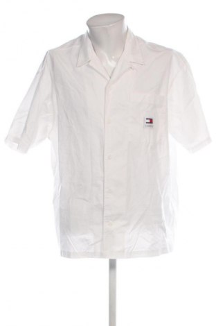 Herrenhemd Tommy Jeans, Größe L, Farbe Weiß, Preis 91,99 €