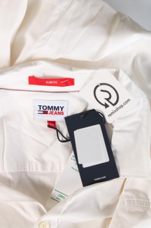 Ανδρικό πουκάμισο Tommy Jeans, Μέγεθος XXL, Χρώμα Λευκό, Τιμή 60,49 €