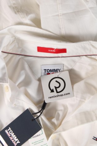 Herrenhemd Tommy Jeans, Größe L, Farbe Weiß, Preis € 103,99