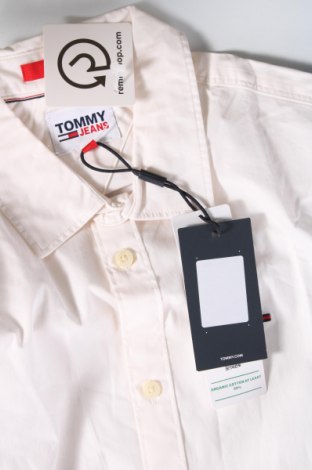 Ανδρικό πουκάμισο Tommy Jeans, Μέγεθος S, Χρώμα Εκρού, Τιμή 55,99 €