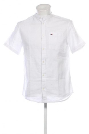 Ανδρικό πουκάμισο Tommy Jeans, Μέγεθος S, Χρώμα Λευκό, Τιμή 81,99 €