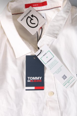 Pánska košeľa  Tommy Jeans, Veľkosť L, Farba Biela, Cena  55,45 €