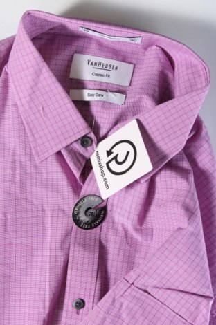 Herrenhemd Van Heusen, Größe XL, Farbe Lila, Preis 16,49 €