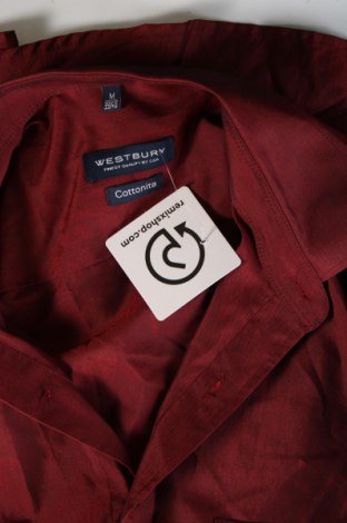 Herrenhemd Westbury, Größe M, Farbe Rot, Preis € 8,99