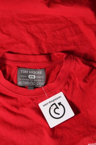 Ανδρικό t-shirt Authentic Style, Μέγεθος M, Χρώμα Κόκκινο, Τιμή 4,49 €