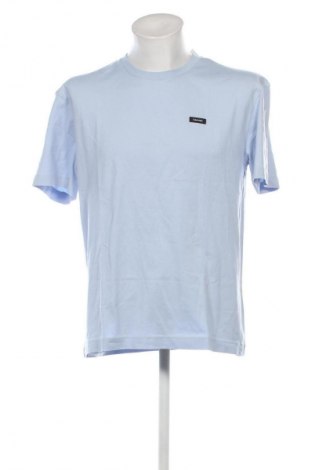 Herren T-Shirt Calvin Klein, Größe M, Farbe Blau, Preis 40,49 €