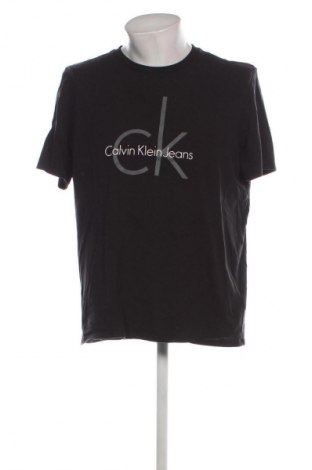 Herren T-Shirt Calvin Klein Jeans, Größe XL, Farbe Schwarz, Preis 17,00 €