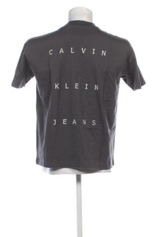 Herren T-Shirt Calvin Klein Jeans, Größe S, Farbe Grau, Preis 57,49 €