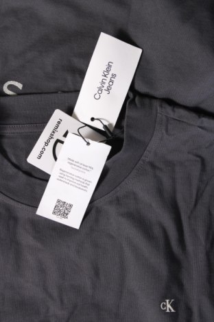 Мъжка тениска Calvin Klein Jeans, Размер S, Цвят Сив, Цена 57,99 лв.