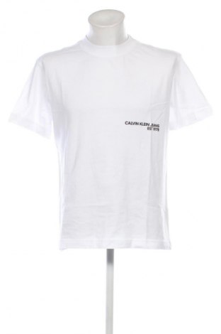 Ανδρικό t-shirt Calvin Klein Jeans, Μέγεθος S, Χρώμα Λευκό, Τιμή 50,99 €