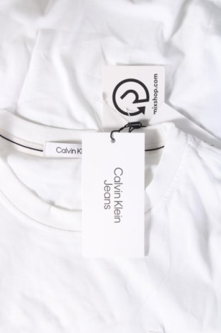 Ανδρικό t-shirt Calvin Klein Jeans, Μέγεθος M, Χρώμα Λευκό, Τιμή 50,99 €