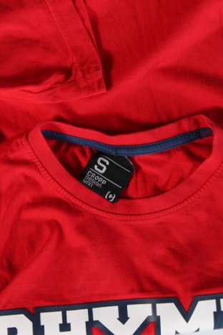 Herren T-Shirt Cropp, Größe S, Farbe Rot, Preis 7,15 €