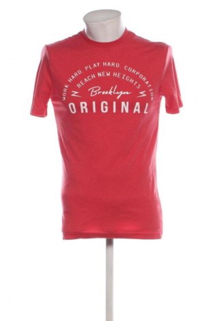 Herren T-Shirt F&F, Größe S, Farbe Rot, Preis 6,65 €