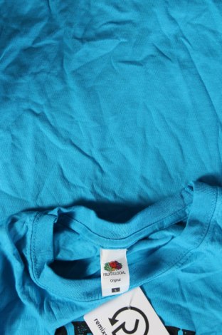 Herren T-Shirt Fruit Of The Loom, Größe M, Farbe Blau, Preis € 6,49