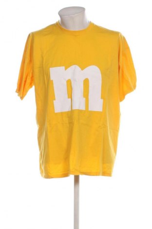 Męski T-shirt Fruit Of The Loom, Rozmiar XXL, Kolor Żółty, Cena 18,99 zł