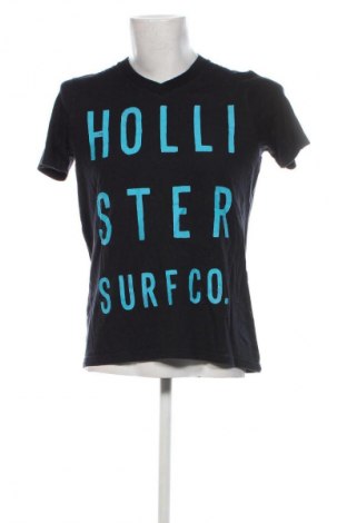 Męski T-shirt Hollister, Rozmiar XL, Kolor Niebieski, Cena 44,99 zł