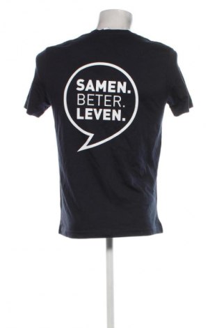 Herren T-Shirt Kariban, Größe M, Farbe Blau, Preis € 6,29