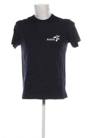 Herren T-Shirt Kariban, Größe M, Farbe Blau, Preis € 9,29