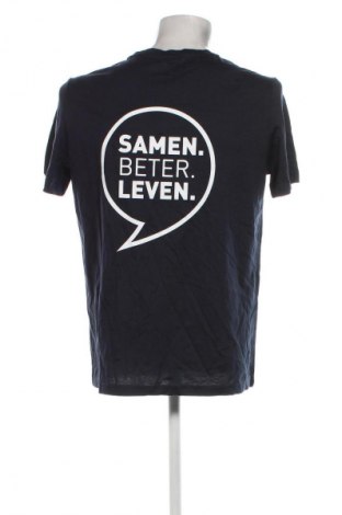 Herren T-Shirt Kariban, Größe L, Farbe Blau, Preis 4,49 €