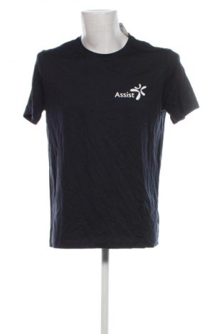 Ανδρικό t-shirt Kariban, Μέγεθος L, Χρώμα Μπλέ, Τιμή 3,99 €