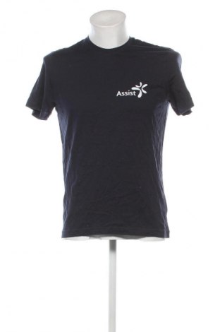 Herren T-Shirt Kariban, Größe M, Farbe Blau, Preis 5,49 €