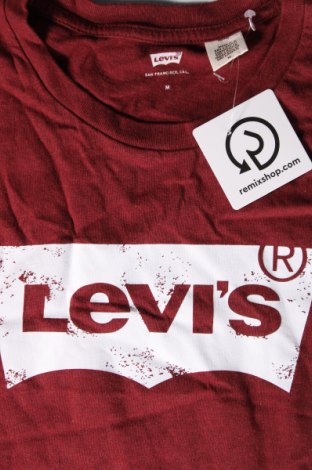 Мъжка тениска Levi's, Размер M, Цвят Червен, Цена 25,29 лв.