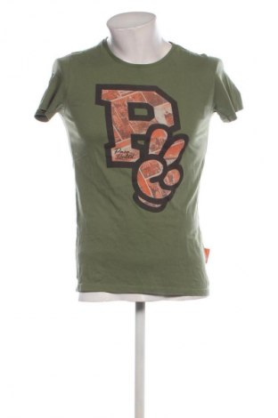 Męski T-shirt Paco&Co, Rozmiar M, Kolor Zielony, Cena 53,93 zł