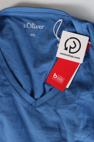 Herren T-Shirt S.Oliver, Größe 3XL, Farbe Blau, Preis 18,45 €