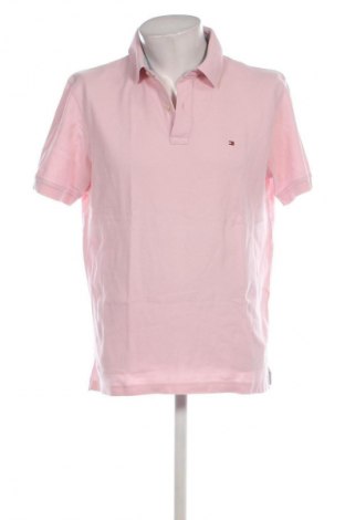 Ανδρικό t-shirt Tommy Hilfiger, Μέγεθος L, Χρώμα Ρόζ , Τιμή 25,99 €