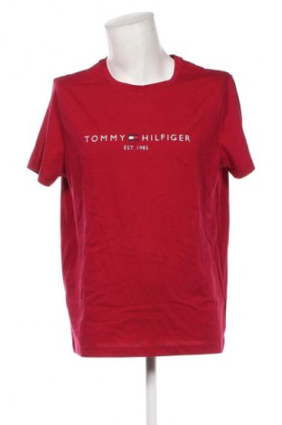 Pánské tričko  Tommy Hilfiger, Velikost XXL, Barva Červená, Cena  1 309,00 Kč