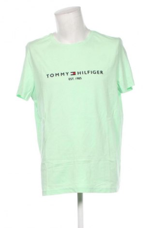 Мъжка тениска Tommy Hilfiger, Размер XXL, Цвят Зелен, Цена 57,99 лв.