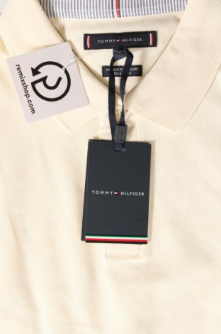 Tricou de bărbați Tommy Hilfiger, Mărime XL, Culoare Ecru, Preț 188,99 Lei