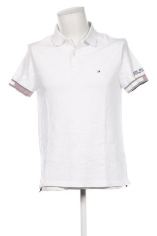 Męski T-shirt Tommy Hilfiger, Rozmiar L, Kolor Biały, Cena 527,99 zł