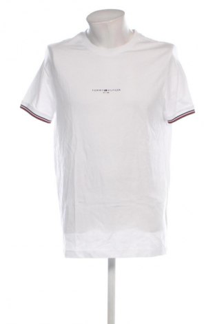 Tricou de bărbați Tommy Hilfiger, Mărime XL, Culoare Alb, Preț 269,99 Lei