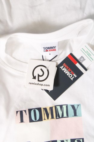 Ανδρικό t-shirt Tommy Jeans, Μέγεθος M, Χρώμα Λευκό, Τιμή 50,99 €