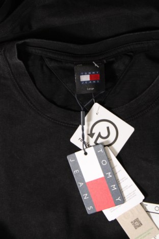 Ανδρικό t-shirt Tommy Jeans, Μέγεθος L, Χρώμα Μαύρο, Τιμή 50,99 €