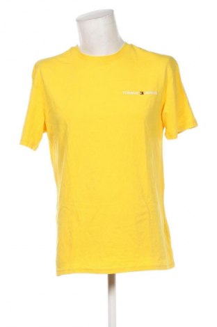 Męski T-shirt Tommy Jeans, Rozmiar M, Kolor Żółty, Cena 170,99 zł