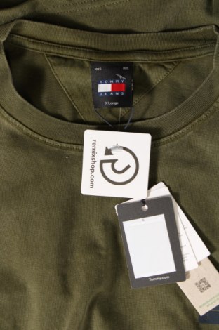 Pánske tričko  Tommy Jeans, Veľkosť XL, Farba Zelená, Cena  46,95 €